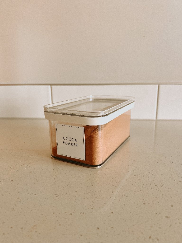 900ML SQUARE PANTRY STORAGE CONTAINER
