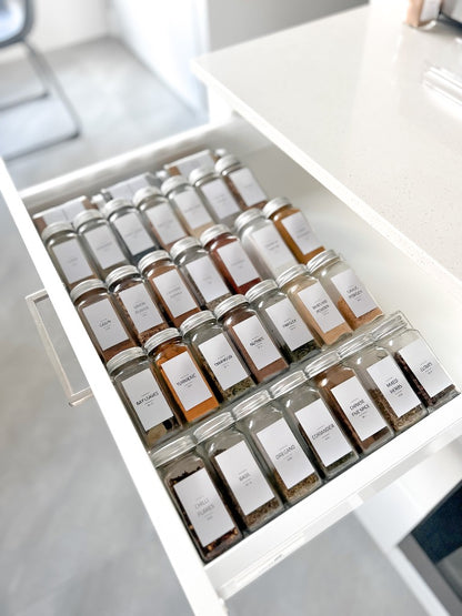 ACRYLIC SPICE DRAWER INSERTS