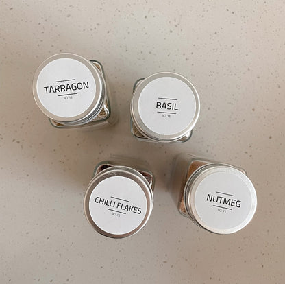 CUSTOM HOME LABELS | SMALL | SPICE LABELS